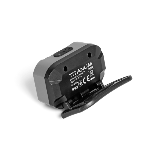 Налобный светодиодный аккумуляторный LED фонарь Titanum 110Lm 7700/8500K IPX3 TLF-H08