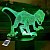 3D світильник "Монолофозавр" з пультом+адаптер+батарейки (3ААА) 76364КК