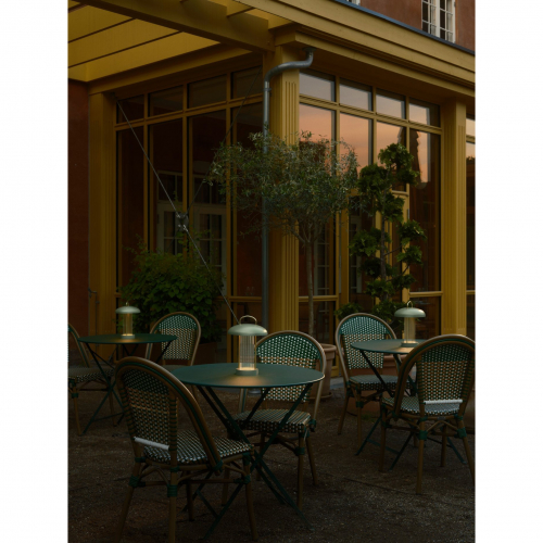 Настільна LED лампа Nordlux Mirano 3W акумуляторна 3000K IP20 USB зелений 2512505023