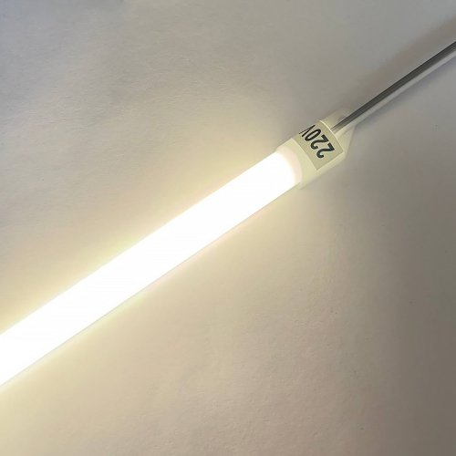 LED линейка Biom 5W 220V 4500K 300мм IP20 матовая LBB-220-030-5-4 с выключателем 21611