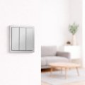 Выключатель Ardero EV113-S Soft трехклавишный серебро 8719 Выключатель Ardero EV113-S Soft трехклавишный серебро 8719