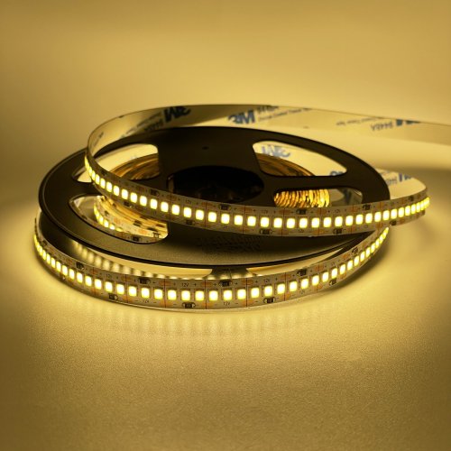 LED лента OEM SMD2835 240шт/м 20W/м IP20 12V 3000K ST-12-2835-240-WW-20 (5 метров) 14487