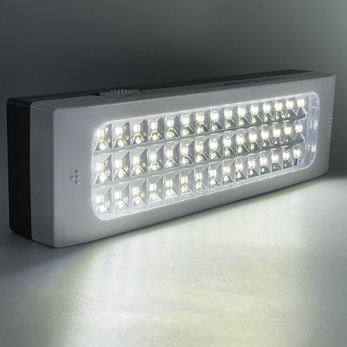 LED светильник Eurolamp аккумуляторный 9W 6500K IP20 с USB и солнечной батареей EM-45SMD/9W(S)