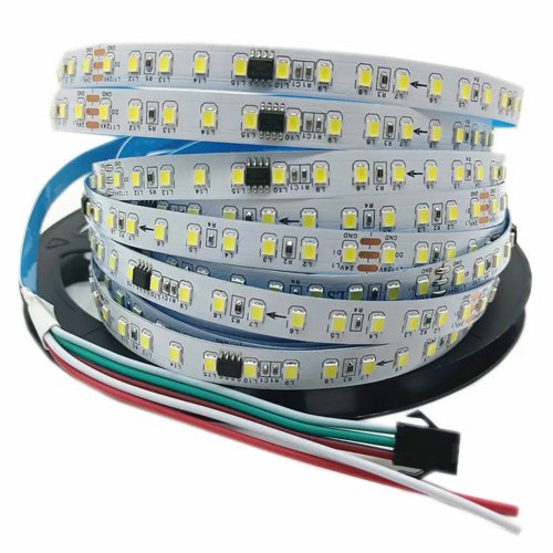 Адресная Smart LED лента LT SMD2835 120шт/м 12W/м IP20 24V (6000K) 93114