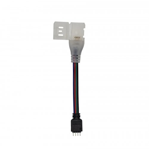 Коннектор Prolum для светодиодного неона RGB 6х12мм провод + зажим 501084
