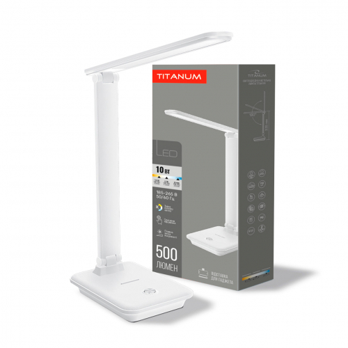 Настольная LED лампа Titanum 10W 3000-6500K TLTF-009W