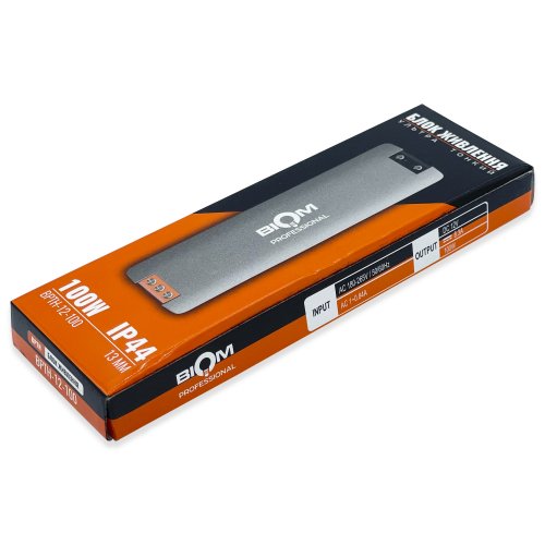 Блок питания Biom Professional 100W 12V 8.3A IP44 BPTH-12-100 28390