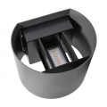 LED светильник архитектурный Nordlux Milda 4.9W 3000K IP44 овал графит 2418351050
