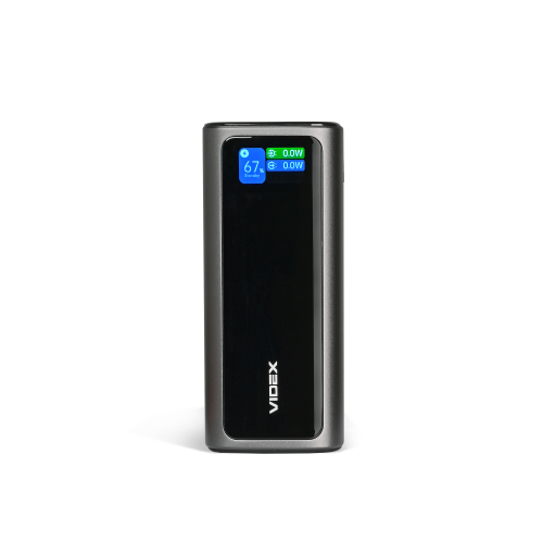 Портативний зарядний пристрій (повербанк) Videx 20000mAh 130W +Display VPB-350-G