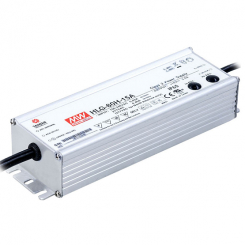 Блок питания Mean Well 75W 5A 17V IP65 HLG-80H-15A