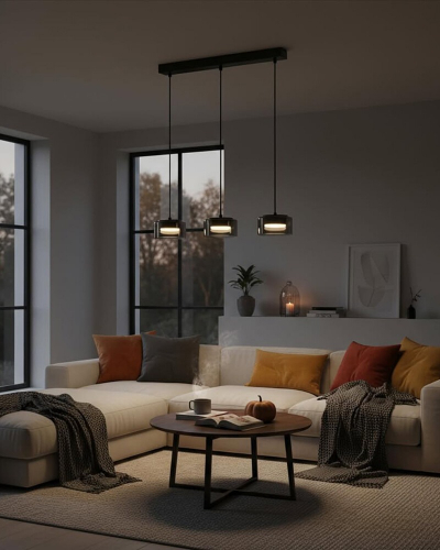 Подвесной светильник Goldlux Ofelia GX53 4000K черный 331281