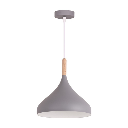 Подвесной светильник Velmax V-CL-KIWI-Gr-Wh E27 23-10-53