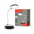 Настільна LED лампа Titanum DC3 TLTF-022B 7W 3000-6500K USB чорна TLTF-022B Настільна LED лампа Titanum DC3 TLTF-022B 7W 3000-6500K USB чорна TLTF-022B