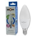 LED лампа Biom свеча 10W E14 4500K BT-708 23983