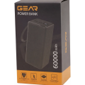 Портативное зарядное устройство (повербанк) Gear 60000mAh PD22.5W 2C+4A SP06 Портативное зарядное устройство (повербанк) Gear 60000mAh PD22.5W 2C+4A SP06
