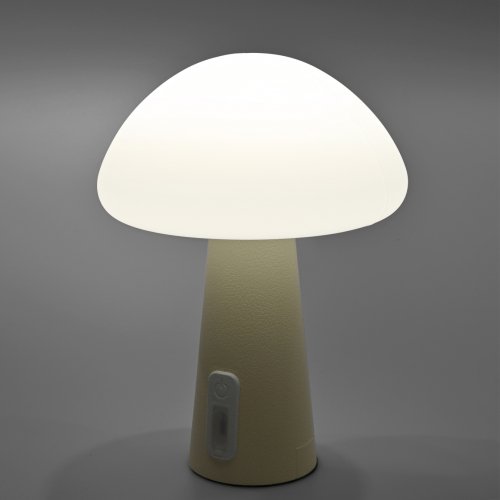 Настольная LED лампа аккумуляторная Videx 4W 3000-6500K+RGB белая VL-TF25BG