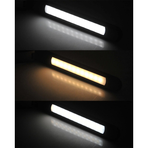 Настільна LED лампа Goldlux Neptun акумуляторна 7W 4000К+RGB IP20 USB чорний 325044