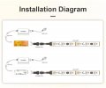 Контроллер универсальный Prolum RGB SPI 5in1 X7 Wi-Fi 12А 12-24V HomeLink 404035 Контроллер универсальный Prolum RGB SPI 5in1 X7 Wi-Fi 12А 12-24V HomeLink 404035