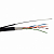 Вита пара Gear UTP Cat.5E CCA 4P 2x0.51 Outdoor PVC+PE з проволкою 305м GEC-UTPCCAOUTSC051305