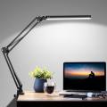 Настільна LED лампа Eurolamp 10Вт 2800-6500К чорна на струбціні LED-TLS-10W(black)