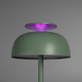 Настольная LED лампа аккумуляторная Videx 8.5W 4000K+RGB зеленая VL-TF23G Настольная LED лампа аккумуляторная Videx 8.5W 4000K+RGB зеленая VL-TF23G