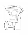 LED светильник уличный Goldlux Tirana на солнечной батарее 4000К IP44 330918 LED светильник уличный Goldlux Tirana на солнечной батарее 4000К IP44 330918
