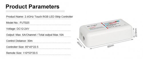 Радио контроллер с пультом Mi-Light RGB RLC025-RGB