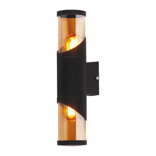 Уличный светильник Eurolamp DECO S 2хЕ27 IP54 черный BRA-2xE27(DECO)S
