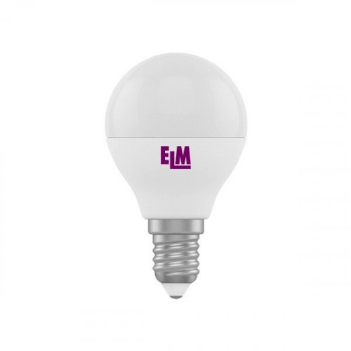 Світлодіодна лампа ELM D45 5W PA10 E14 4000K