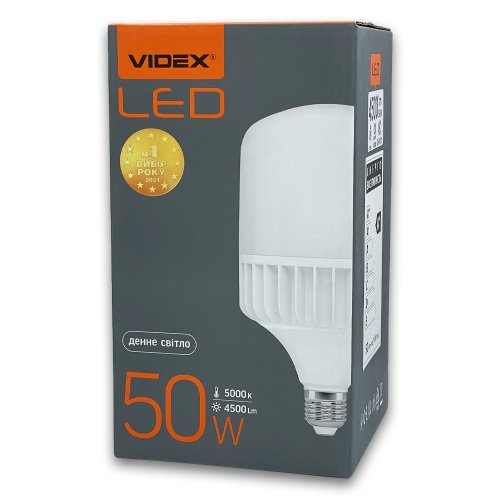 LED лампа Videx А118 50W 5000K E27 VL-A118-50275