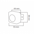 Датчик движения Horoz SANDERO 360° черный 088-004-0001-020