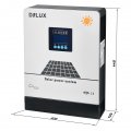 Інвертор Delux  NKH-PRO-5KW 5000Вт гібридний сонячний з функцією заряду 90021796