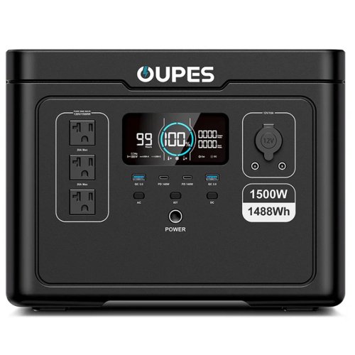 Портативная зарядная станция Oupes 1500W 1488Вт/ч S015