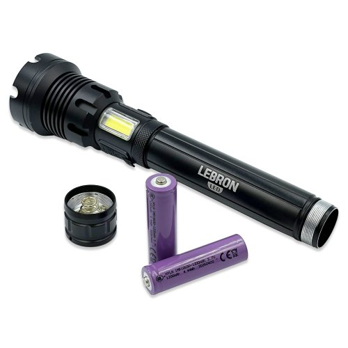 Фонарь ручной LED аккумуляторный Lebron L-HL-10137 15W 15-15-51