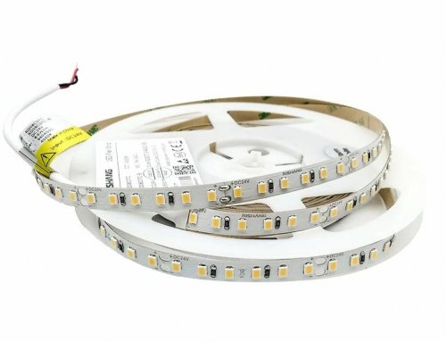 LED стрічка Rishang SMD2835 120шт/м 8.6W/м IP20 24V 4000K RD08C0TC-B