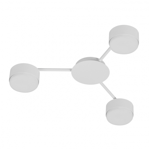 Світильник накладний Eurolamp під лампи 3xGX70 IP20 білий LED-LR-3хGX70(white)