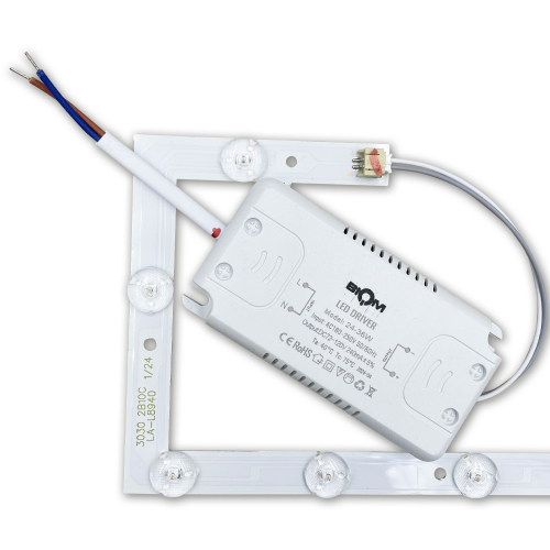 Ремкомплект для світильника Biom 24W DEL 300х300мм квадрат SQNSM-26 22324