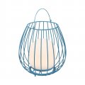 Настільна LED лампа Nordlux Jim акумуляторна вулична 3W 2700K IP54 USB блакитний 2218105006