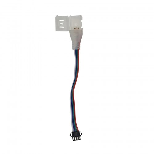 Конектор Prolum для світлодіодного неону RGB IC 6х12мм провід + затискач 501085