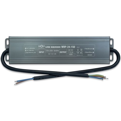 Блок живлення Biom Professional 150W 24V 6.25A IP67 WBP-24-150 27328