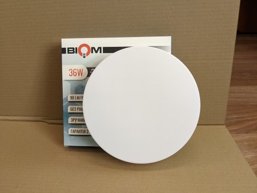 LED светильник накладной Biom 36W 5000К IP33 круг BYR-01-36-5 22144