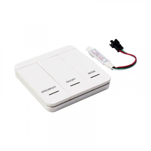 Радио контроллер Prolum SPI MONO color выключатель 3кл 12-24V 2048pix 402047