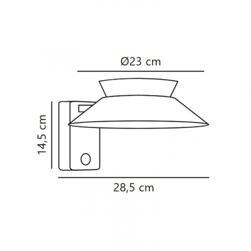 LED світильник вуличний Nordlux Justina на сонячній батареї 5W 3000K IP44 з датчиком руху графіт 2418071050