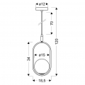 Подвесной светильник Candellux CORDEL 31-73457