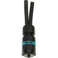 Муфта кабельна з'єднувальна Techno mini-TEETUBE 3P 32A/450V IP68/IP69K D7-12мм THB.391.A4A 
