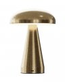 Настольная LED лампа аккумуляторная Kloodi 5W 2700K/4000K/6500K IP20 золото TA-5V MUS CCT GD