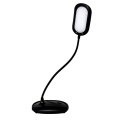 Настольная LED лампа аккумуляторная Евросвет Ridy Flex-01 5Вт 3000К/4000К/6000К черная 000059654