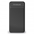 Портативний зарядний пристрій (повербанк) TITANUM 912 Black 10000mAh TPB-912-B