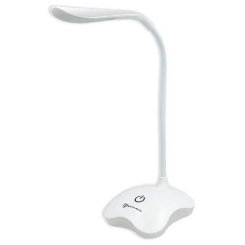 Настільна LED лампа на батарейках ElectroHouse USB 1.5W 6500K біла EH-LMT-05