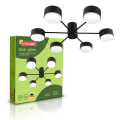 Світильник стельовий Eurolamp Iron glow під лампи 6xGX70 IP20 чорний LR-6xGX70(black) Світильник стельовий Eurolamp Iron glow під лампи 6xGX70 IP20 чорний LR-6xGX70(black)